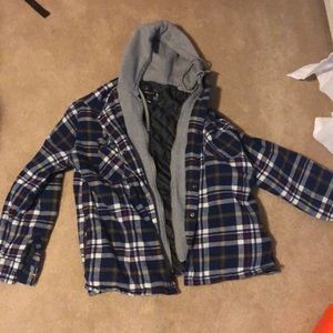 Zip up Jacket/Button up Flannel